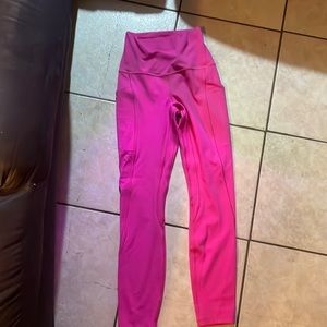 Lulu lemon Pink high rise activewear tights